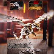 thunder pterosaur 3d metal mechanical bionic assembly model kit