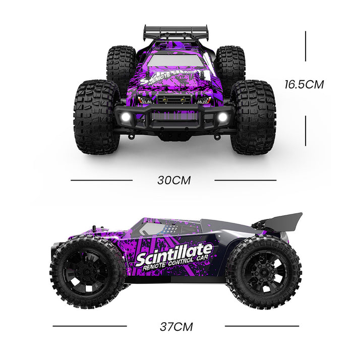 1/10 2.4G RC 4WD Brushless Off-road Monster Truck Model 60KM/H Vehicle Toy