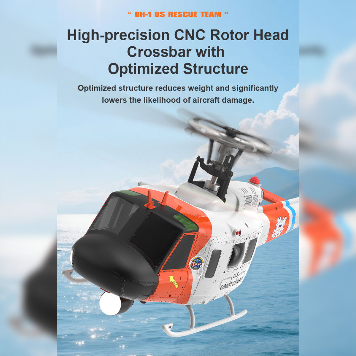 wolfbush f07s uh-1 huey – 6ch brushless gps rc helicopter