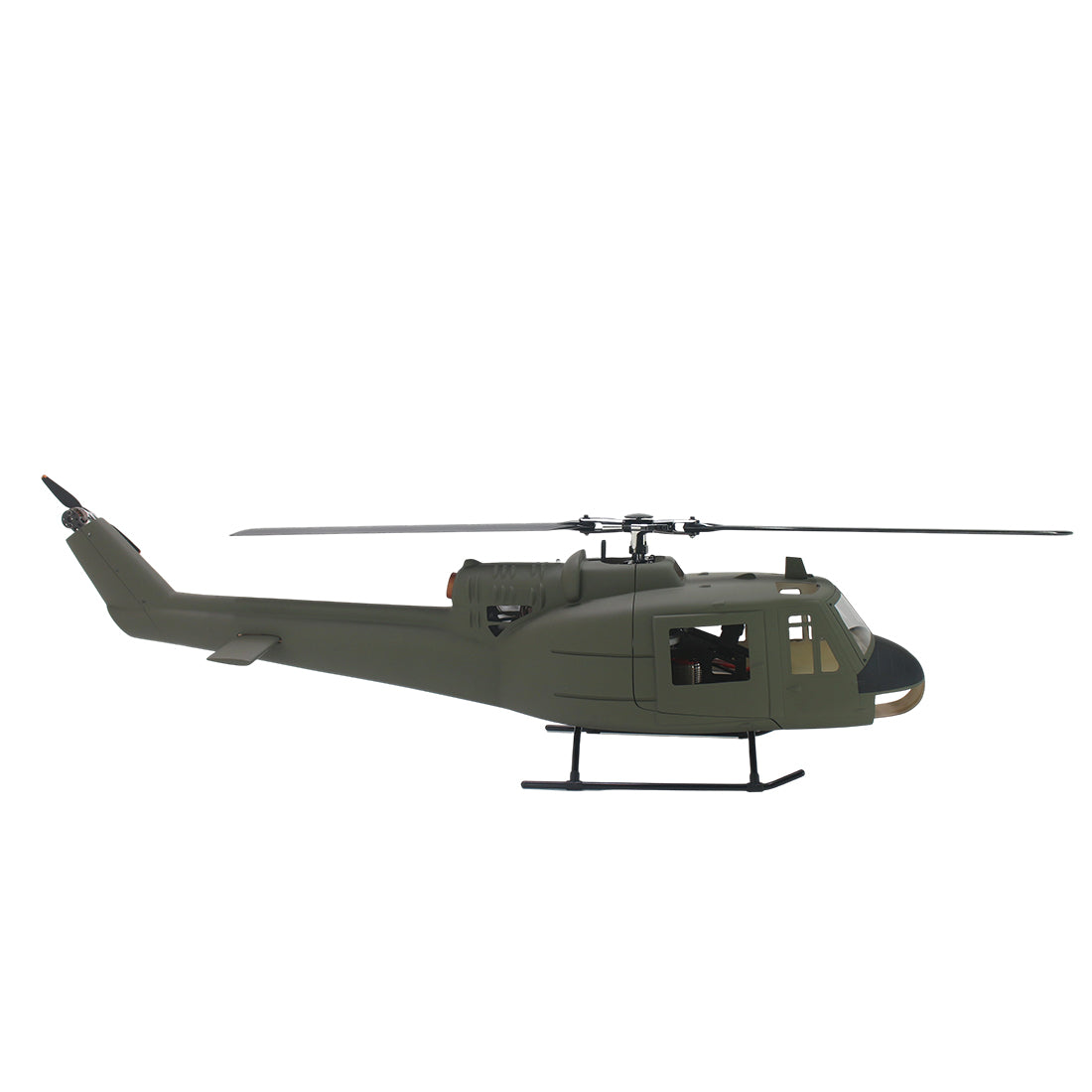 flishrc fl500 uh-1 huey 500-class 2.4g 6ch scale rc helicopter with l7 flight controller & 4-mode gps positioning