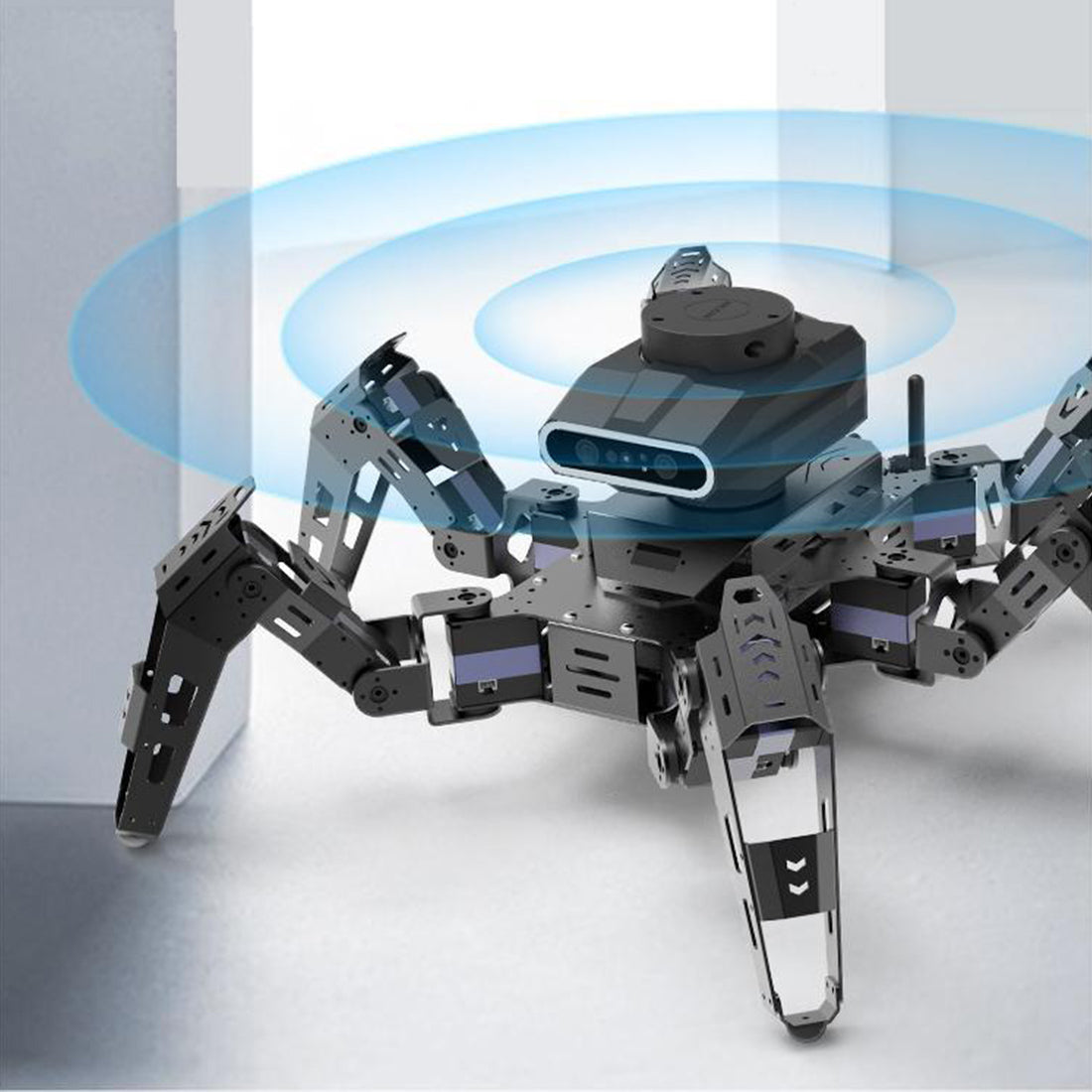 Phage Six-Legged Spider Bionic Metal Robot Programming DIY Intelligent ...