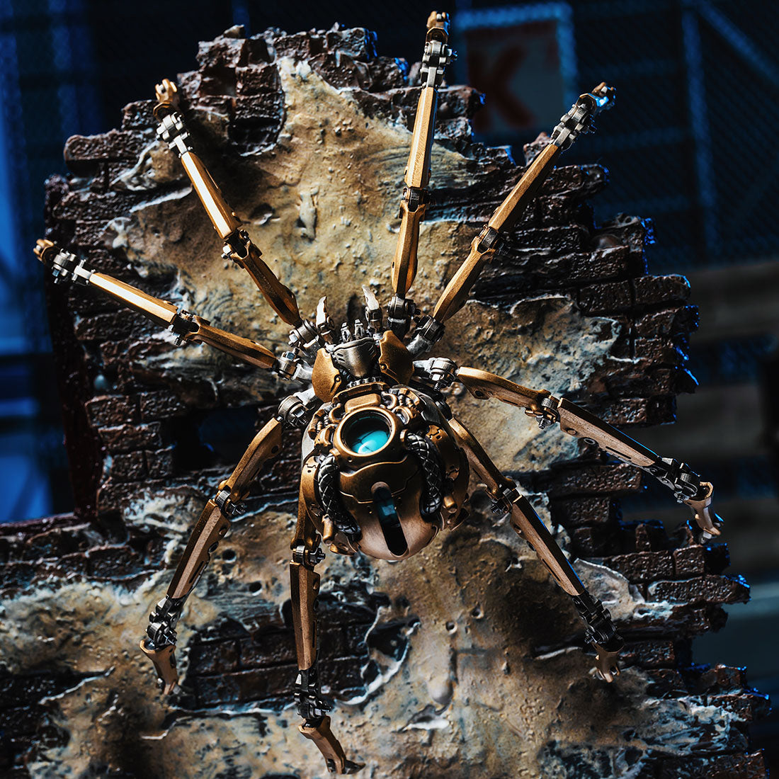 mechanical widow spider model with movable joints high-end gift for him