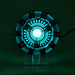tony mk1 arc reactor model assembly kit with usb power cable & light