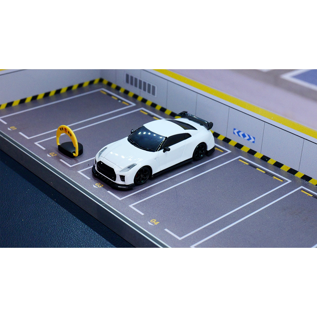 1/64 scale 2.4g 4ch 4wd half-proportional steering rc drift car with realistic brake calipers