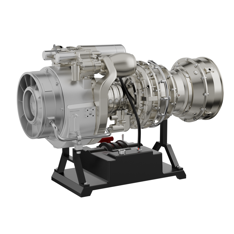 teching 1/4 scale metal simulation electric military helicopter turboshaft engine model kit