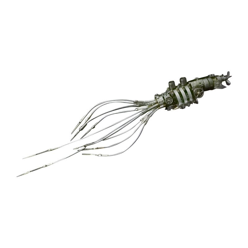 3D Metal Puzzle DIY Steampunk Giant Squid Metal Assembly Model Kits Creative Ornament - EngineDIY