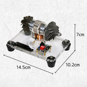 premium turbocharged brushless metal motor - high-speed aerospace engine model