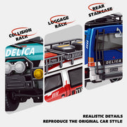 JXC5813B 1/24 Scale 2.4G 4WD Full-Proportional Synchronous RC Car Model
