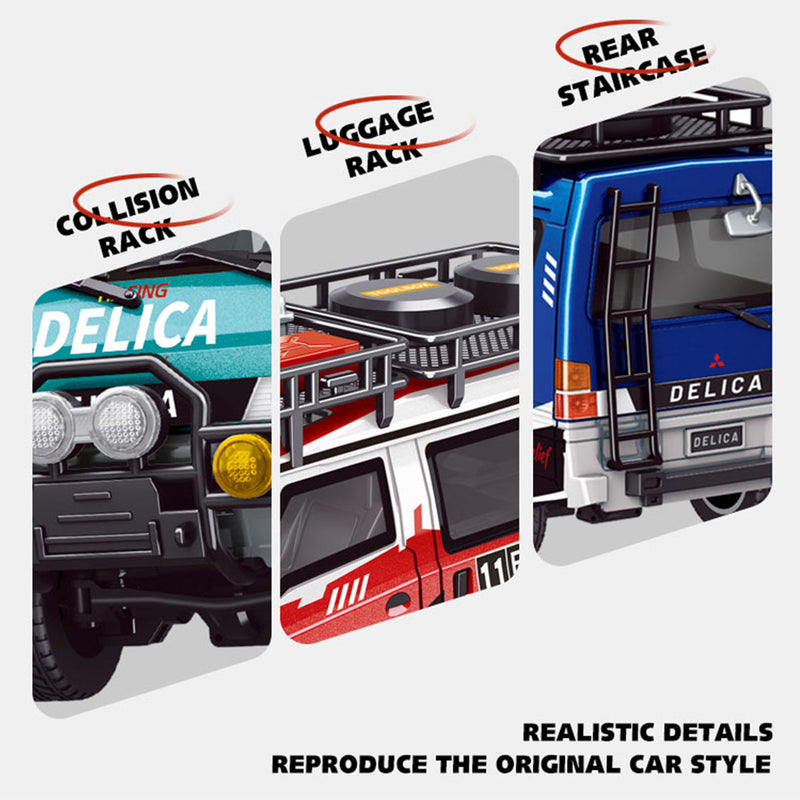 JXC5813B 1/24 Scale 2.4G 4WD Full-Proportional Synchronous RC Car Model