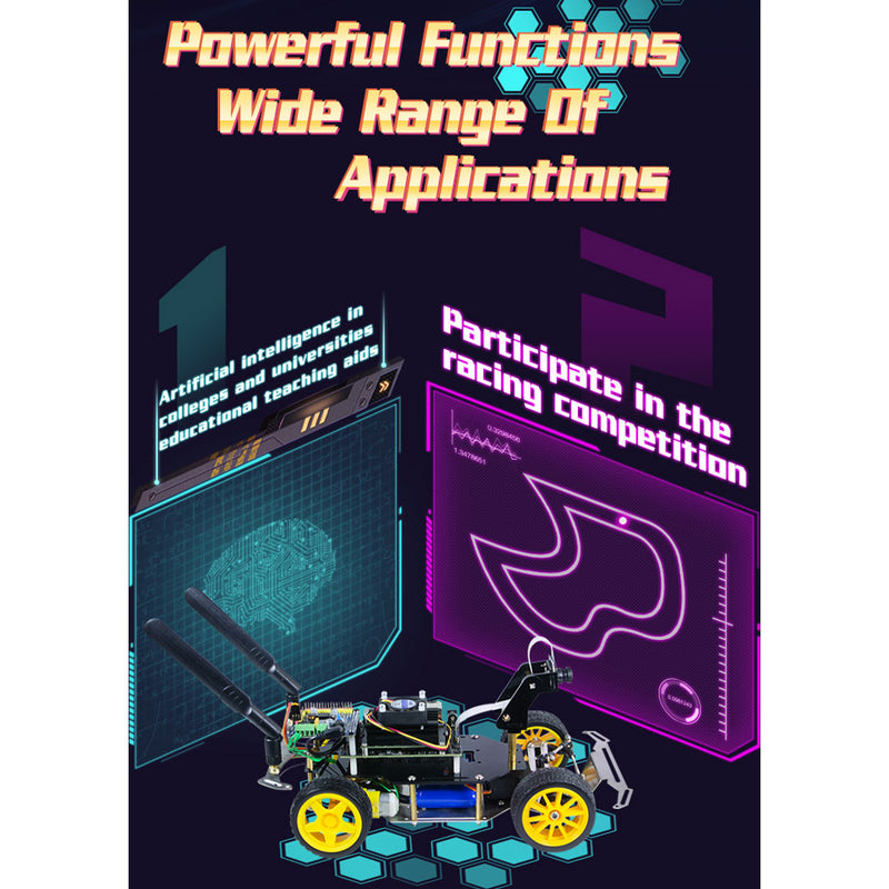 Autonomous Robot Car Kit with Deep Learning Vision & Ackermann Steering - Self-Driving Platform for Jetson Nano & Donkey Car - EngineDIY