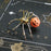 3D Sac Spider Mechanical Steampunk Metal Assembly Animal Model Creepy Halloween Decor