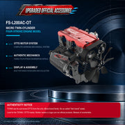 semto engine model kit with starter kit fire up accessories toyan fs l200ac otto motor