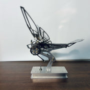 3d metal mechanical flying fish wing-flapping dynamic bionic model