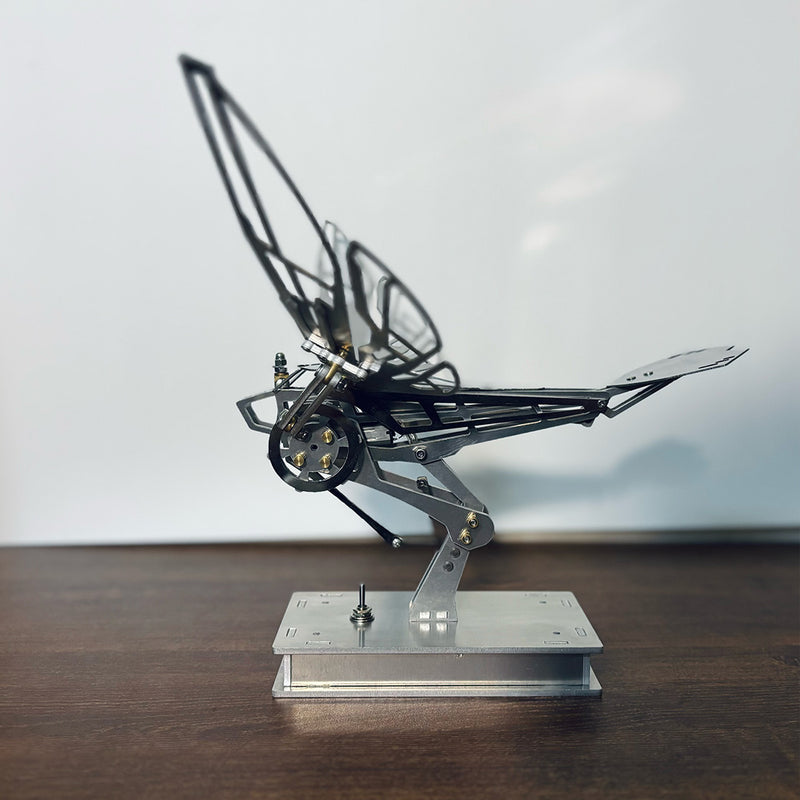 3d metal mechanical flying fish wing-flapping dynamic bionic model