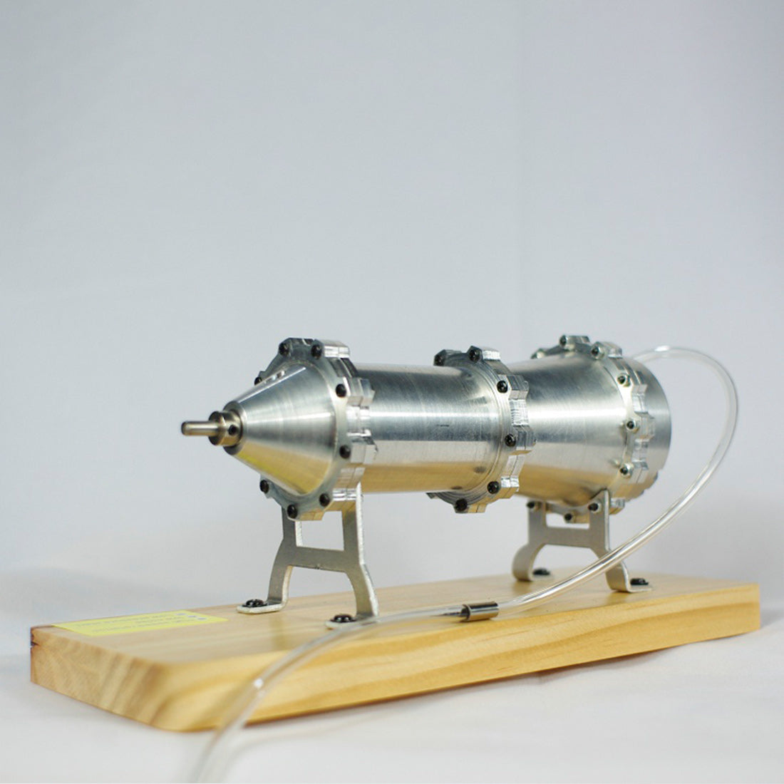 Working Multi-Stage Centrifugal Steam Turbine Model, Alloy External Combustion Engine Demonstration Model for Educational Science Teaching Display - EngineDIY