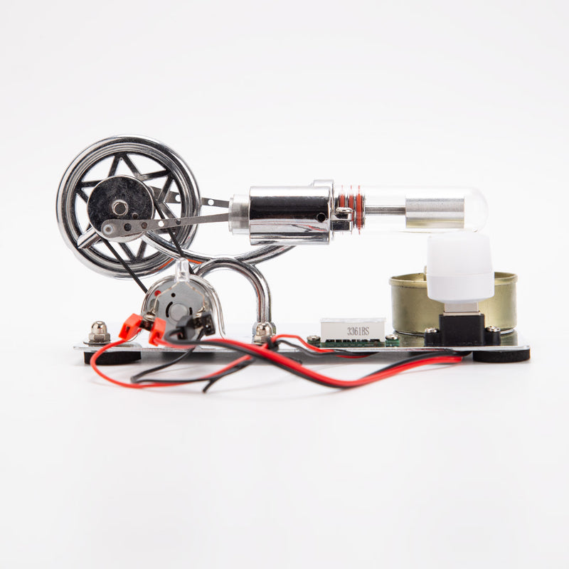 Garosa Modèle de Moteur Stirling, Outil expérimental de génération d'énergie Physique de Moteur à Vapeur Thermique en Acier Inoxydable pour l'éducation des Enfants à l'école à Domicile Garosa Modèle de Moteur Stirling, Outil expérimental de génération d'énergie Physique de Moteur à Vapeur Thermique en Acier Inoxydable pour l'éducation des Enfants à l'école à Domicile