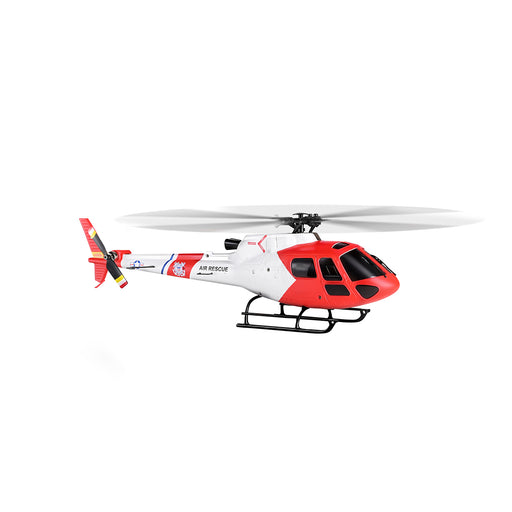 wltoys as350 2.4g 4ch rtf micro rc helicopter model optical flow k150 air rescue