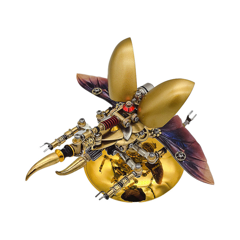 3D DIY Steampunk Hercules Beetle Insects Metal Assembly Model Kits Creative Ornament - EngineDIY