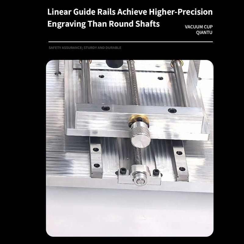 High Precision Desktop CNC Woodworking Engraving Machine - EngineDIY
