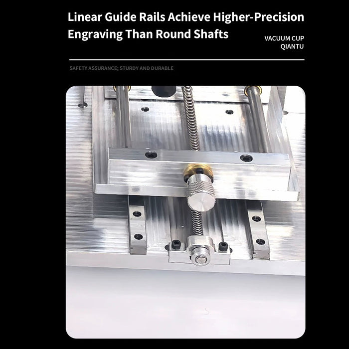 High Precision Desktop CNC Woodworking Engraving Machine - EngineDIY