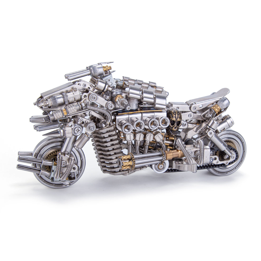desperate pursuit motorcycle 3d diy metal assembly model creative ornament