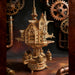 wooden diy sky sanctuary castle 3d model kit desk decor & gift