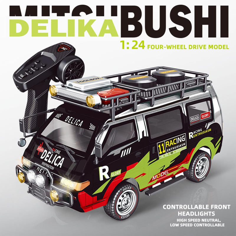 JXC5813B 1/24 Scale 2.4G 4WD Full-Proportional Synchronous RC Car Model