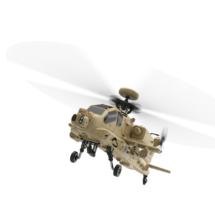 wolfbush & yu xiang f11-n ah64 apache rc helicopter – 1/32 scale 2.4g 6ch coaxial dual rotor with optical flow altitude hold