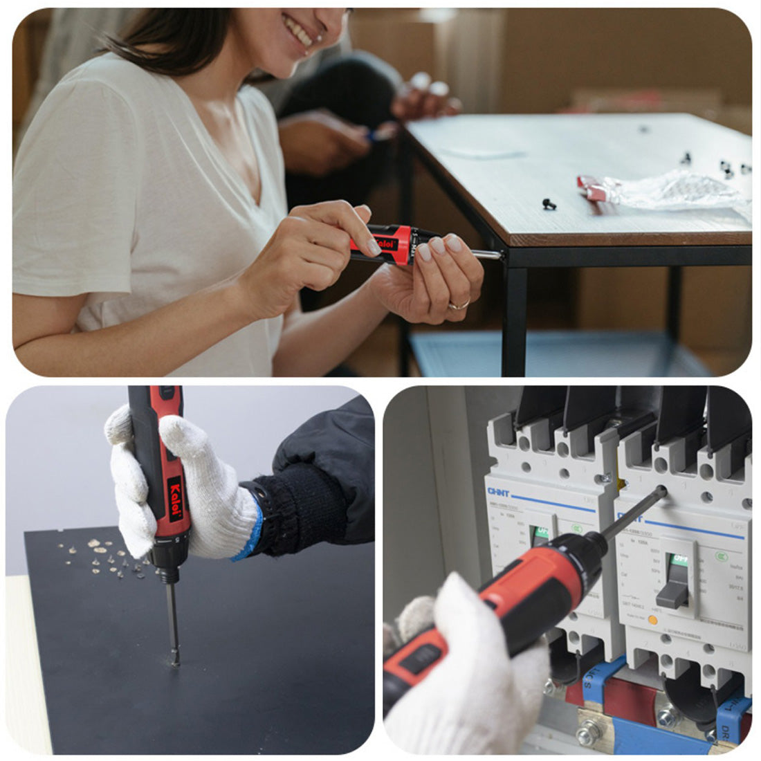 portable precision electric torque screwdriver set diy tools for teching engine model building and more