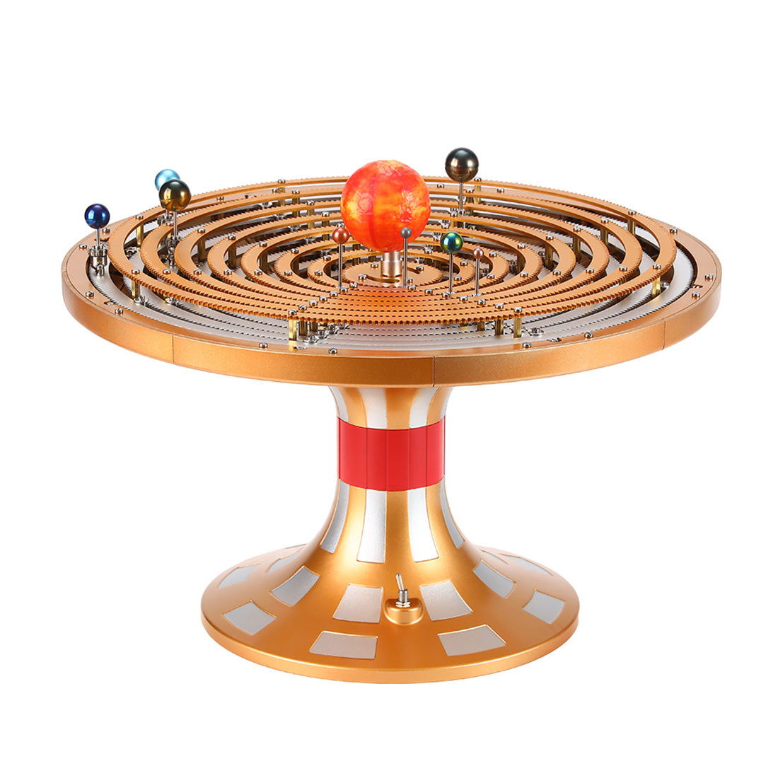 【未使用】solol - solworks model TECHING Metal DIY Mechanical Solar System Model Kit Dynamic
