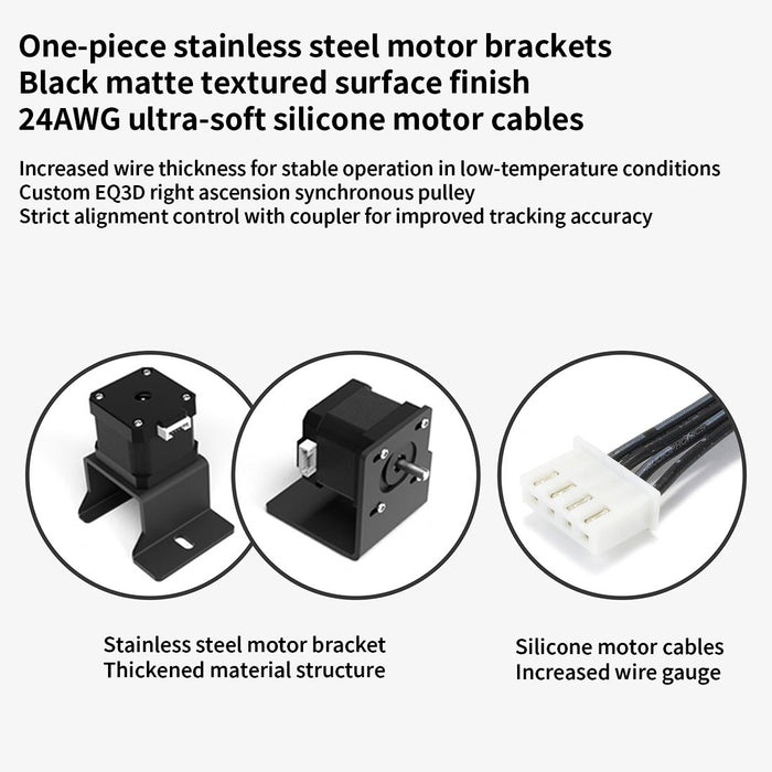 ONSTEP Auto GOTO Upgrade Kit PRO+, 12V DC 5.5×2.1 Input, Comaptible with EO3D/EXOS2 Equitorial Mount - EngineDIY