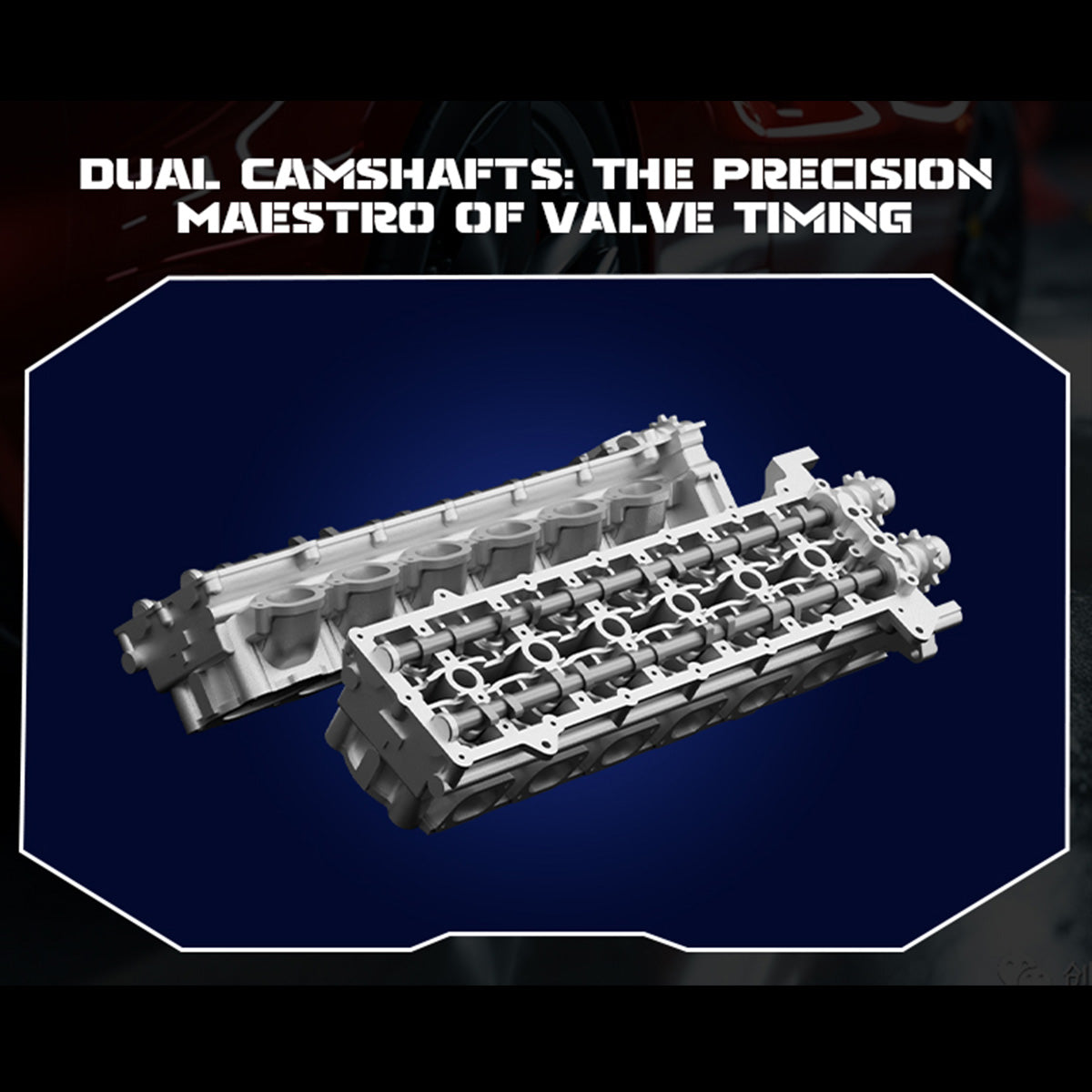 V12 Engine Model Kit that Works - Build Your Own V12 Engine - TECHING 1/4 Supercar V12 Engine Model Kit with Synchronized Throttle Sound Effects 800+PCS