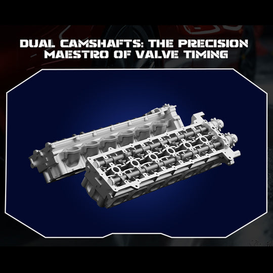 V12 Engine Model Kit that Works - Build Your Own V12 Engine - TECHING 1/4 Supercar V12 Engine Model Kit with Synchronized Throttle Sound Effects 800+PCS