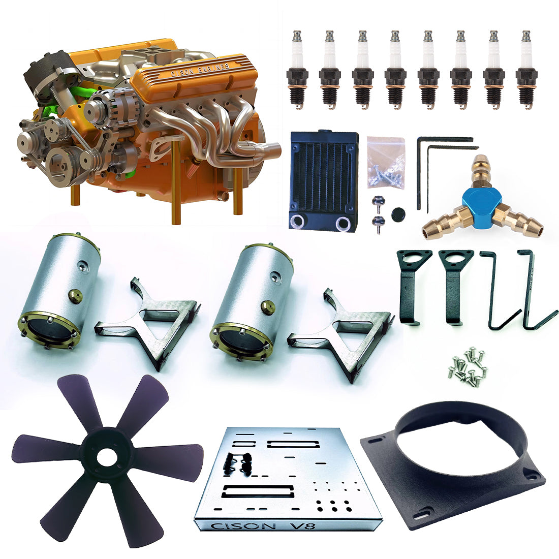 5 Of The Best Mini V8 Engine Kits You Can Buy - EngineDIY