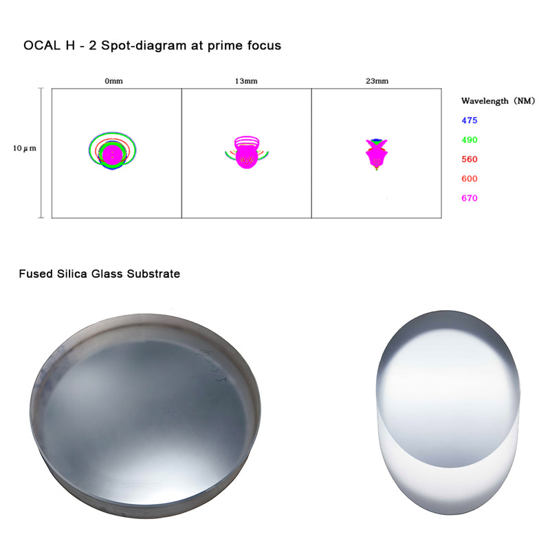 OCAL H-2 D206mm F2.72 560mm Focal Length Newtonian Reflector Telescope (Model H-206) - EngineDIY