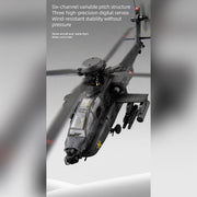 rc era c170 ah-64d 1/48 scale 2.4g 6ch flybarless military rc helicopter model with optical flow positioning, tof altitude hold, one-key inverted flight and brushless motor (rtf version)
