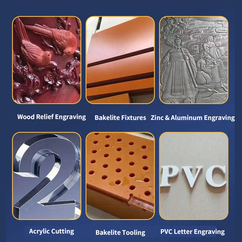 High Precision Desktop CNC Woodworking Engraving Machine - EngineDIY