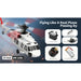 wl k270 uh-60l 2.4g 4ch 170-class 4-rotor flybarless realistic helicopter model with barometric altitude & left/right hand throttle adjustment (optical flow rtf version)