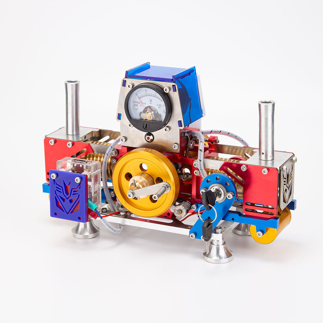 Horizontal Opposed Double-Cylinder Flame-Licker Suction Fire Vacuum St ...