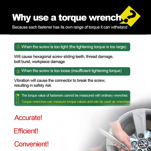 mechanical adjustable torque wrench tools set (14pcs)