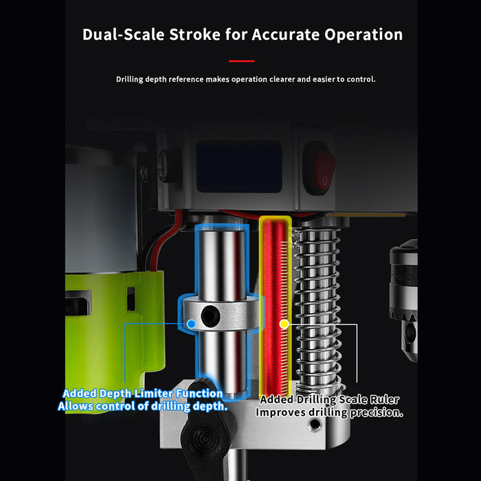 Household Mini Desktop Drill Press - EngineDIY
