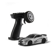 1/43 scale 2.4g full proportional 4wd rc drift car, independent suspension, simulated led lights & extended runtime - enginediy