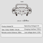 GOOSKY Legend S2 MAX 2.4G 6CH Dual Brushless 3D Stunt RC Helicopter - EngineDIY