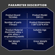 teching mini turbofan engine kit that works - diy metal electric jet engine with visible mechanics for stem education 