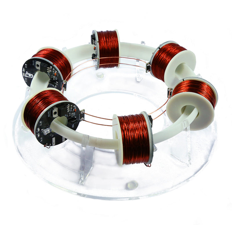 Stark 6 Coils Ring Accelerator Cyclotron High-tech Physics Model