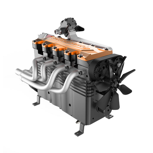 TOYAN Engine FS-L400G L4 14cc Inline 4 Cylinder Four-stroke Water-cooled Gasoline Engine Model - Kit Version - EngineDIY
