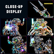 3D Mechanical Diver Ape DIY Metal Assembly Model Colorful Creative Ornament -700+PCS - EngineDIY