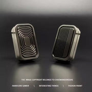 magnetic metal three-layer push cards trackless magnetic sliders stress relief toys for edc toy lovers