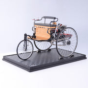 TECHING 1st Generation Retro Tricycle DIY Model – Metal Assembly Mechanical Model Kit, Educational & Collectible Gift for Adults - EngineDIY