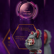 cyborg violence bear 3d metal puzzle model building kit high end desktop toy